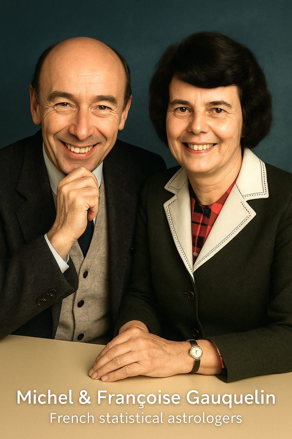Michel and Françoise Gauquelin, pioneers in statistical astrology